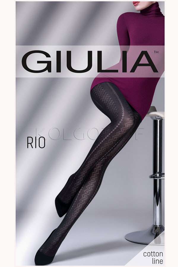 Колготки жіночі з візерунком GIULIA Rio 150 model 3